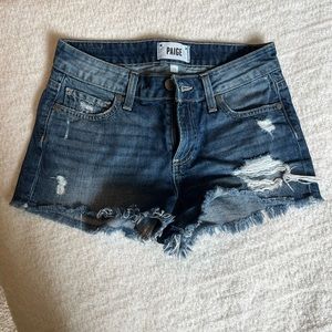 Paige Jean shorts size 24
